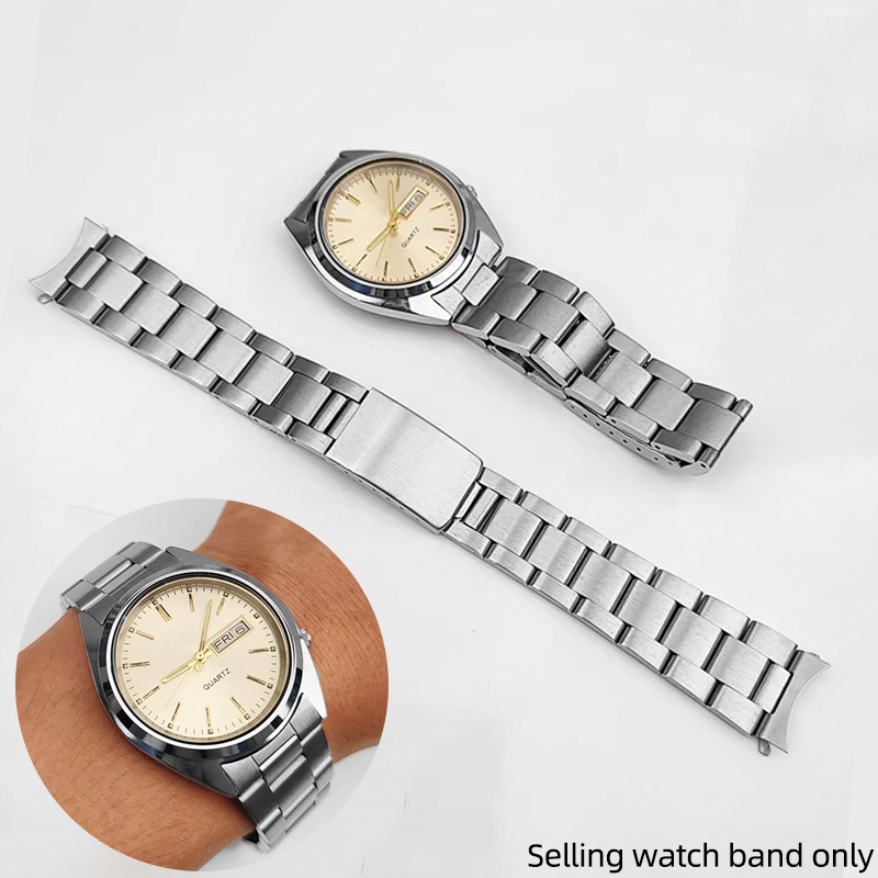 Jared Jewelry Watches - Seiko No. için 19mm Kavisli Uçlu