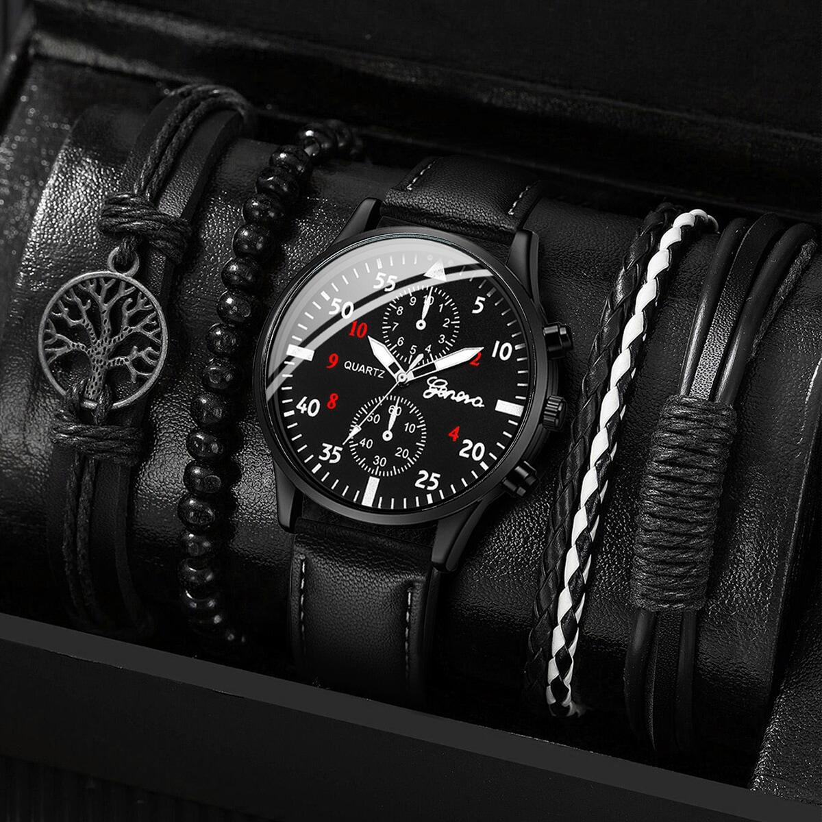 Jewelry Watches Vintage - 5 adet/4 adet moda erkek iş