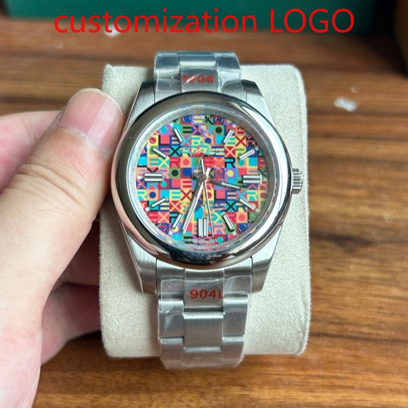 Jewelry And Watches - 31mm/36mm/40mm Renkli Lüks Otomatik Mekanizmalı 904L