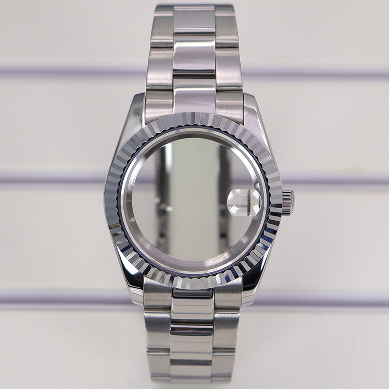 Jared Jewelry Watches - Oluklu 36mm/39mm Su Geçirmez Saat Kasası