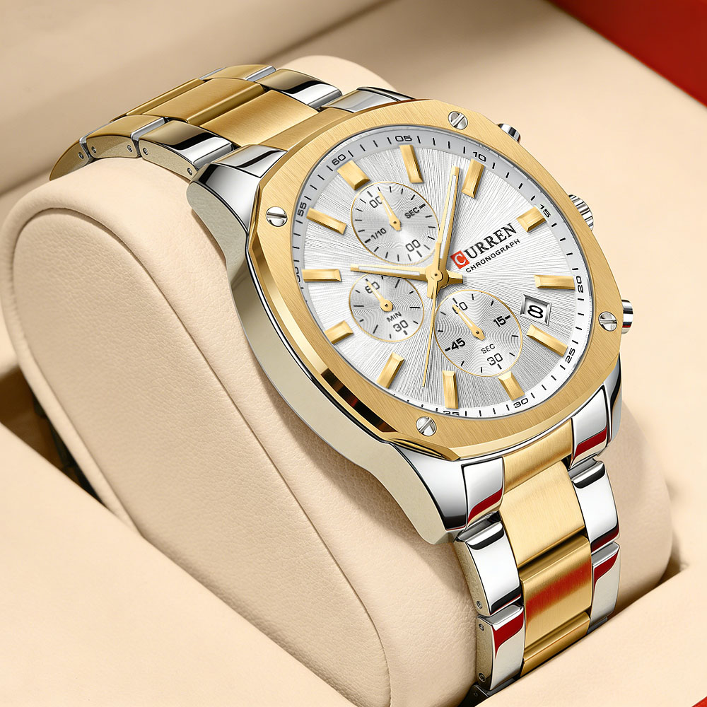 Jewelry And Watches - CURREN Modern Erkek 42mm Spor Saati