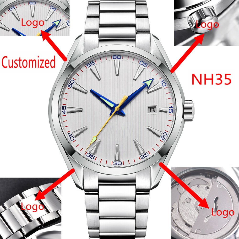 Jewelry And Watches - Özel Logo 41mm Erkekler Miyota/NH35 Otomatik