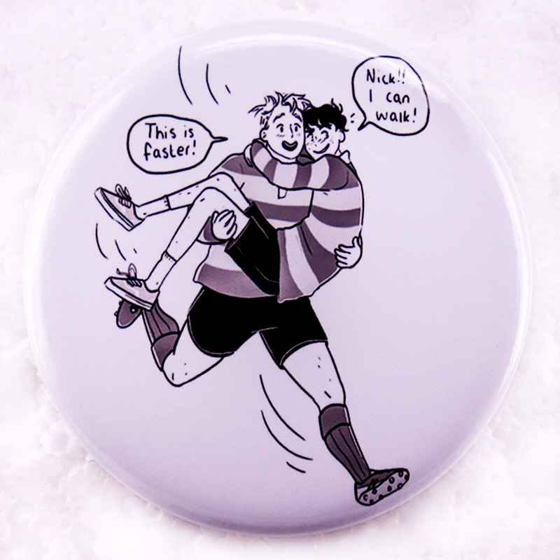 Heartstopper Pinback Düğme Pin - Nick'S Jewelry & Watches Reviews incelemesi ve fiyatı