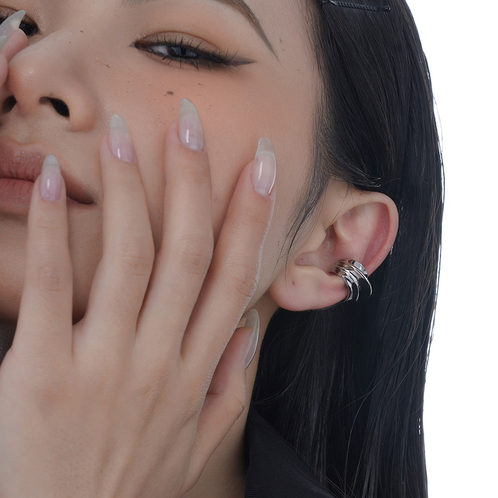 F.I.N.S 1 adet abartılı geniş  - Ear Cuff No Piercing incelemesi ve fiyatı