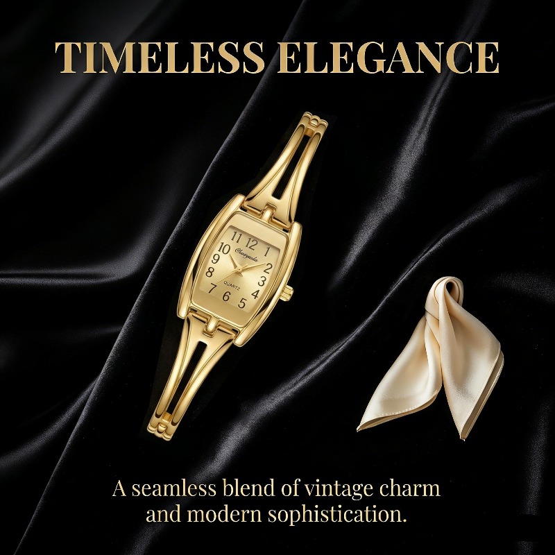 Lüks kadın saatleri moda dikdö - Jewelry Watches Vintage incelemesi ve fiyatı