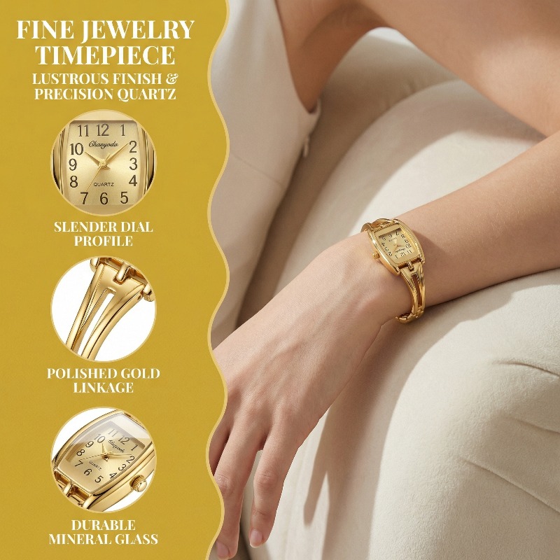 Lüks kadın saatleri moda dikdö - Jewelry Watches Vintage incelemesi ve fiyatı