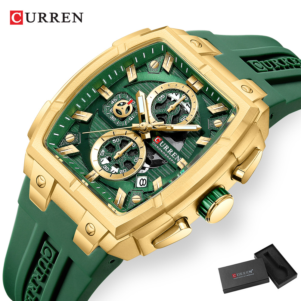 CURREN Lüks Vintage Erkek Spor - Jewelry And Watches incelemesi ve fiyatı