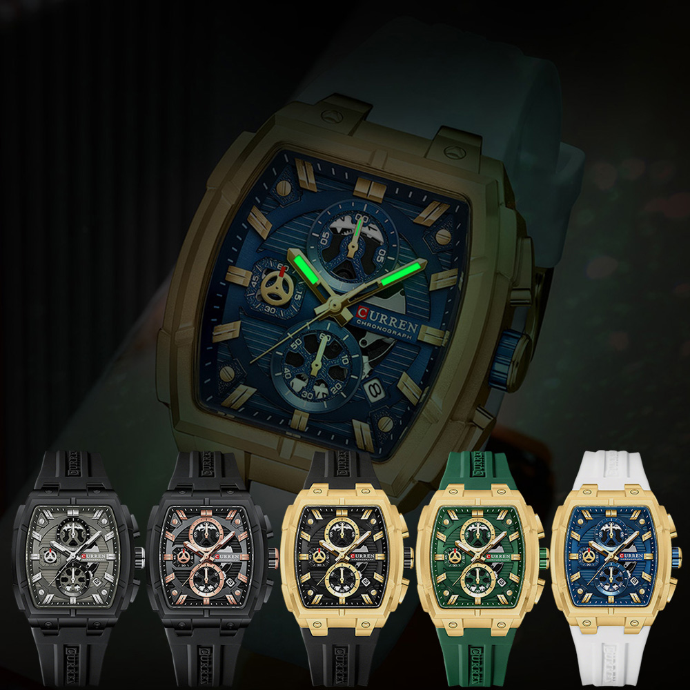 CURREN Lüks Vintage Erkek Spor - Jewelry And Watches incelemesi ve fiyatı