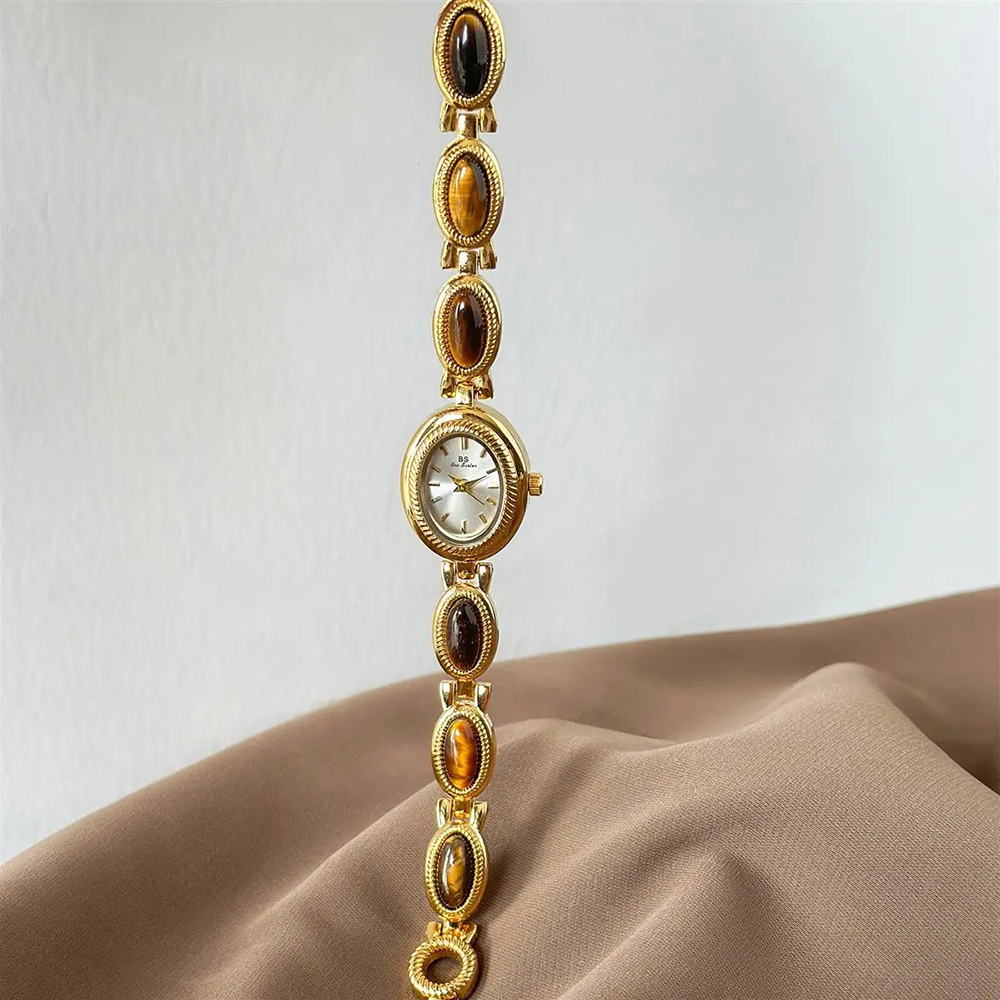 Kadın Altın Saat Vintage Kahve - Jewelry Watches Vintage incelemesi ve fiyatı