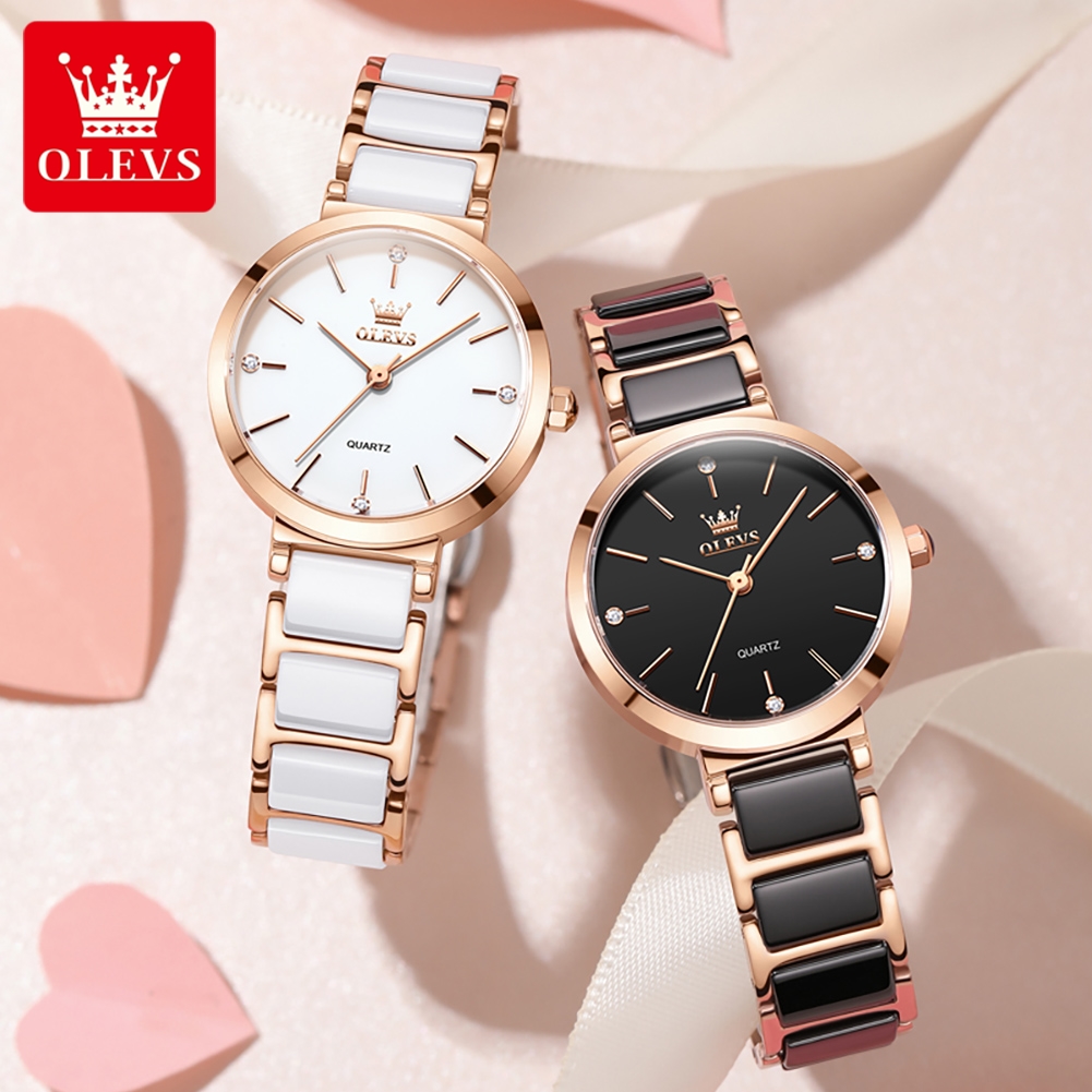 OLEVS Kadın Saati 5877 Lüks Za - Jewelry And Watches incelemesi ve fiyatı