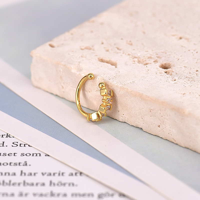 24k altın kaplama gümüş düzens - Ear Cuff No Piercing incelemesi ve fiyatı