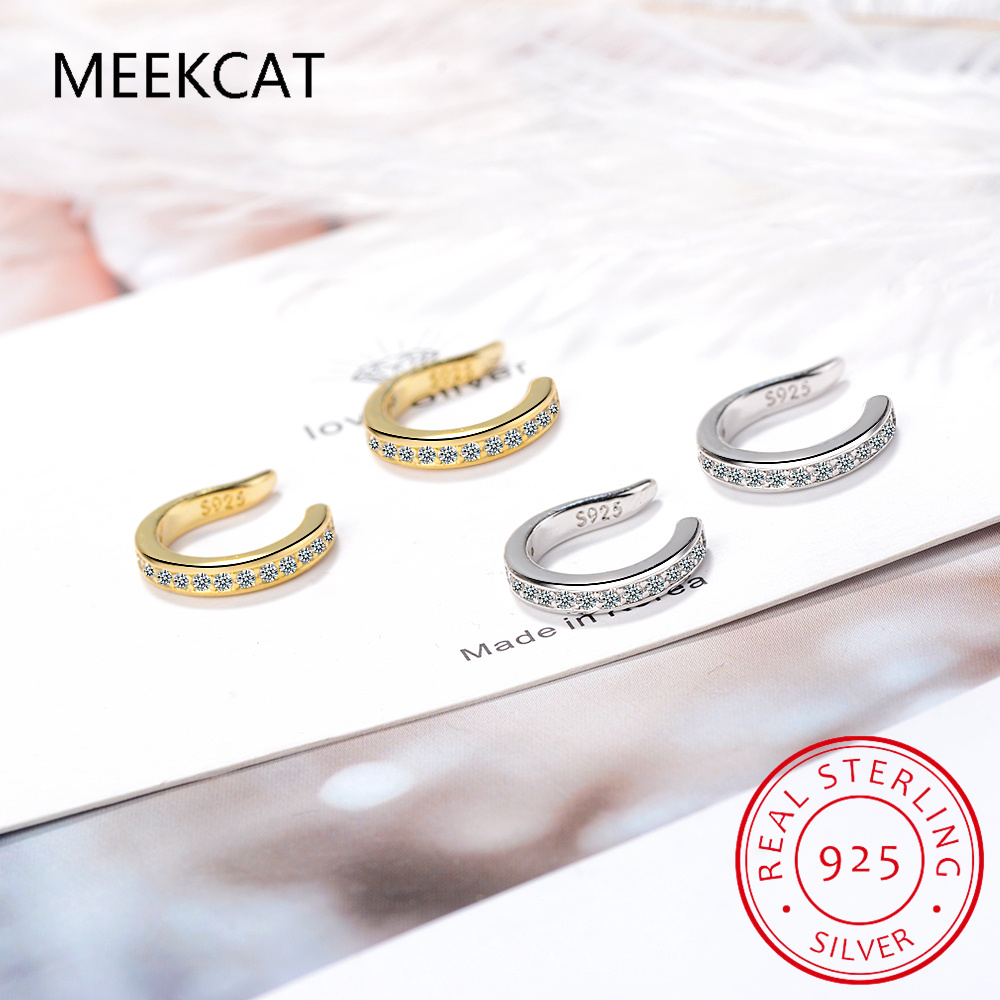 925 Ayar Gümüş Tam Mozanit Kul - Ear Cuff No Piercing incelemesi ve fiyatı