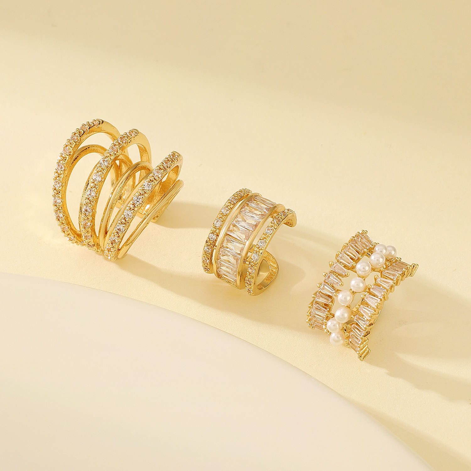 Kore moda zirkon kulak klipsi  - Ear Cuff No Piercing incelemesi ve fiyatı