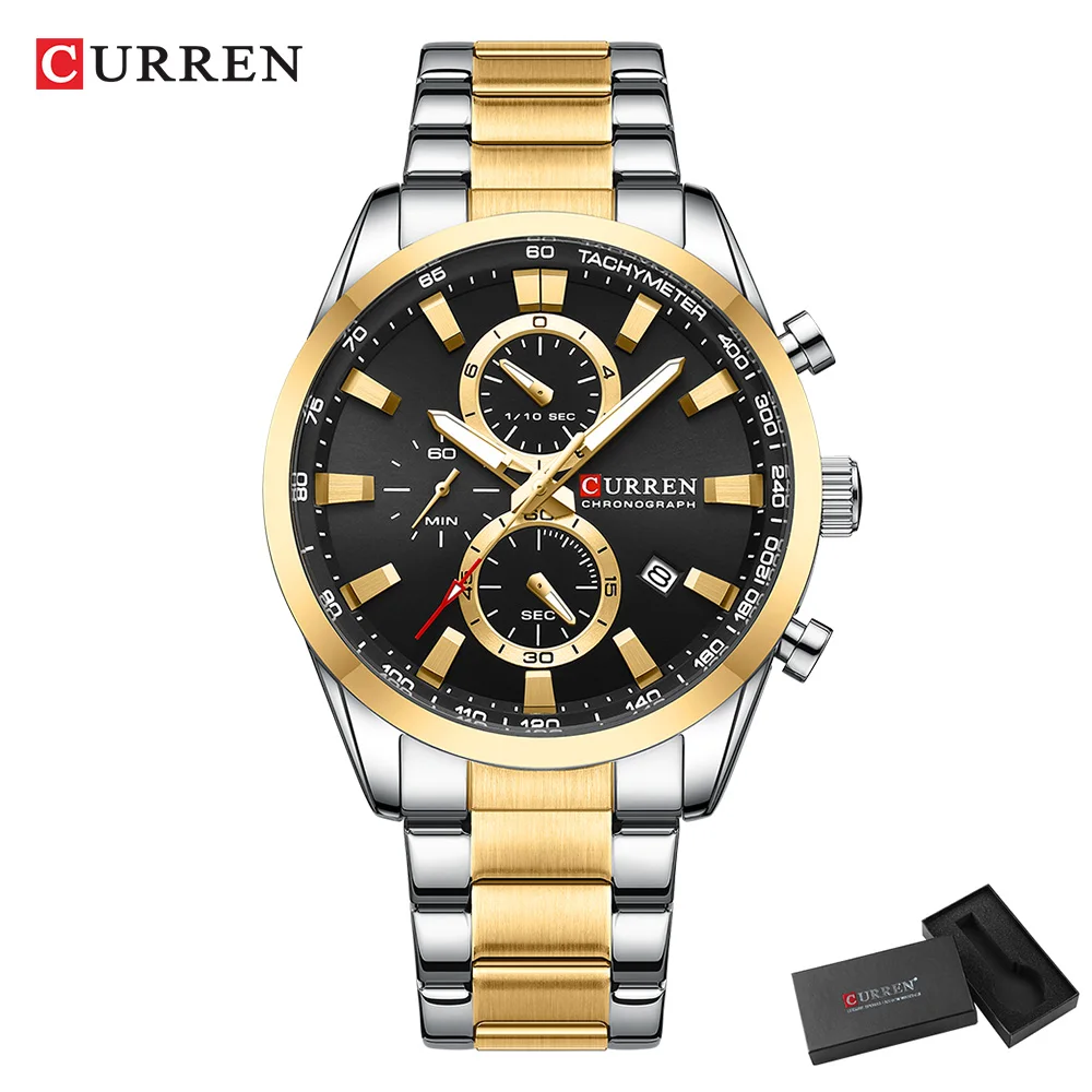 CURREN Casual Kuvars Chrono Sp - Jewelry And Watches incelemesi ve fiyatı