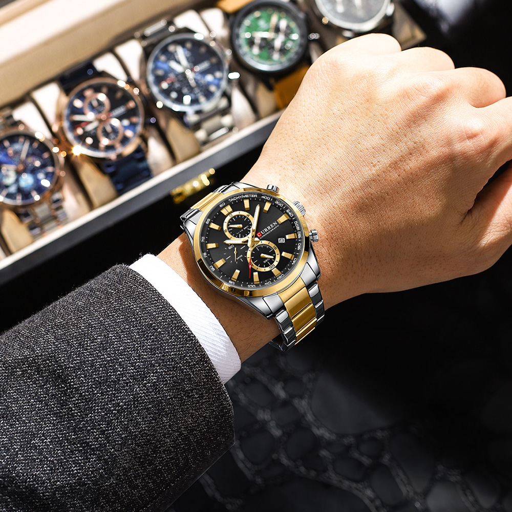 CURREN Casual Kuvars Chrono Sp - Jewelry And Watches incelemesi ve fiyatı
