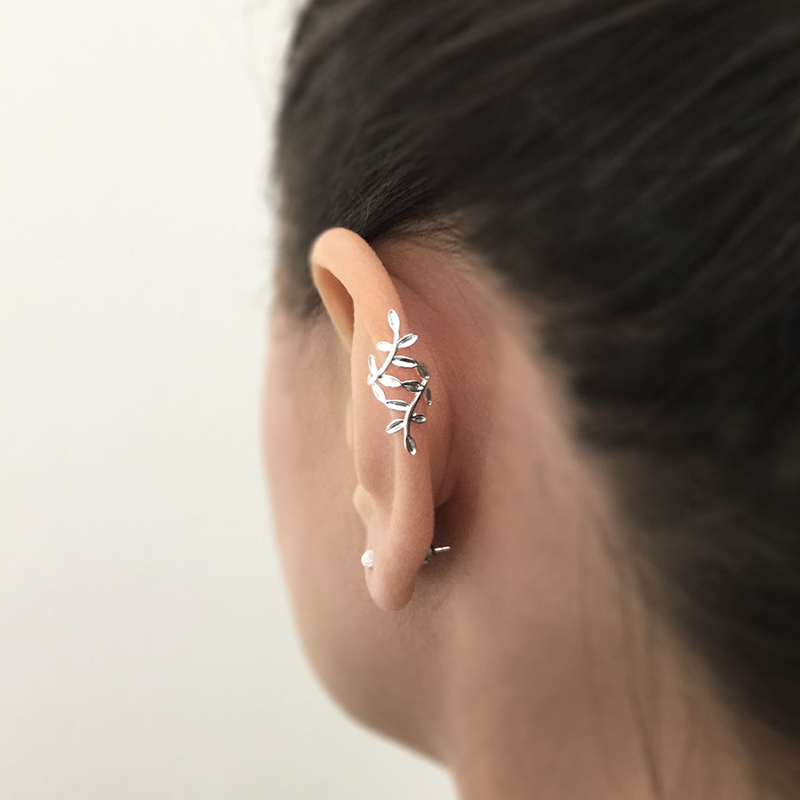 1 adet kaplama 24K altın Vinta - Ear Cuff No Piercing incelemesi ve fiyatı