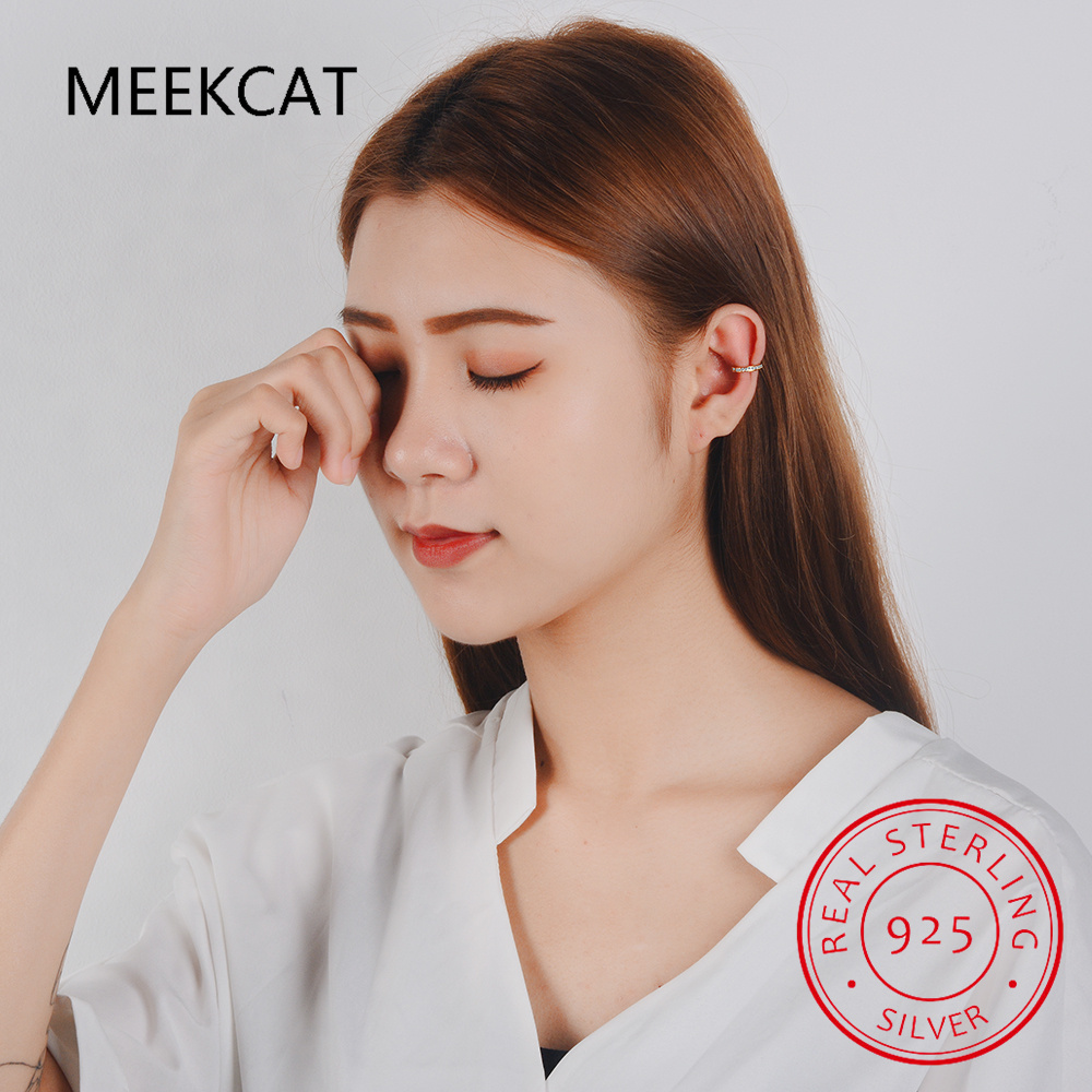 Gerçek 925 ayar gümüş güzel pa - Ear Cuff No Piercing incelemesi ve fiyatı