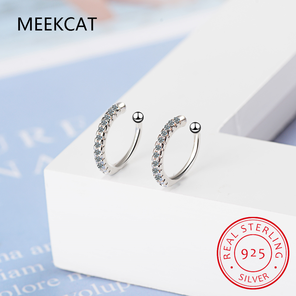 Gerçek 925 ayar gümüş güzel pa - Ear Cuff No Piercing incelemesi ve fiyatı